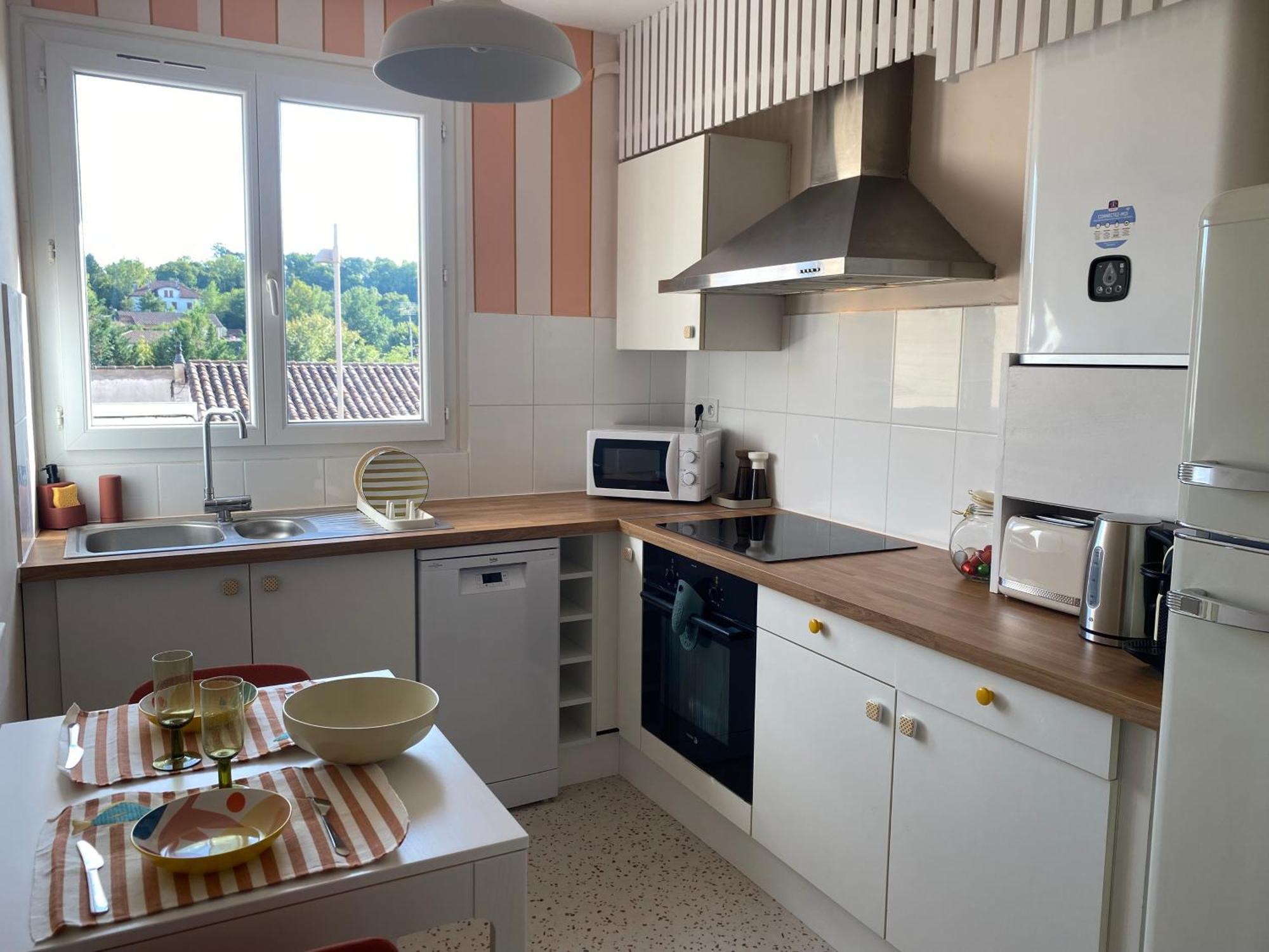 Appt O En Couleurs Appartement Auch Buitenkant foto